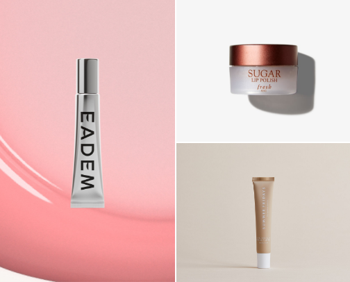 skincare & lip care favorites cover photo collage