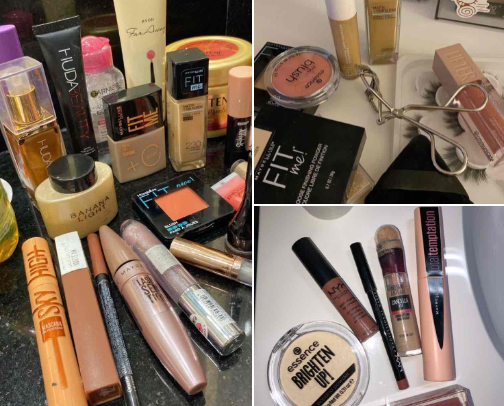 Best drugstore make-up products🤩 cover photo collage