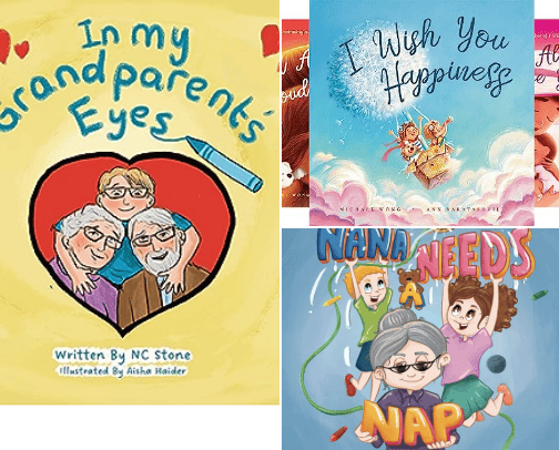 Children's Books cover photo collage