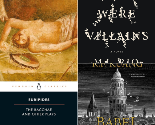 Dark Academia Essential Reads 📚🖤 cover photo collage