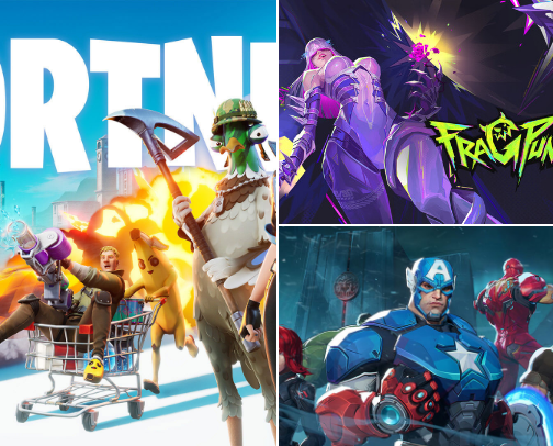 Games cover photo collage
