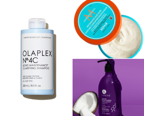 Hair care essentials- long thick hair & all hair types cover photo collage