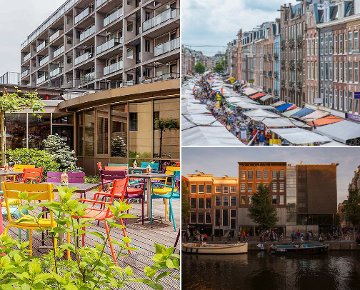 Amsterdam Travel Guide 2025 cover photo collage