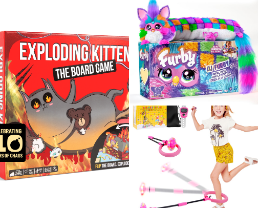 Santa's Toy List for 2025 cover photo collage