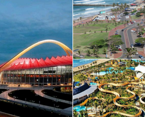 Durban’s Golden Pulse: 20 Sights for the Soul cover photo collage
