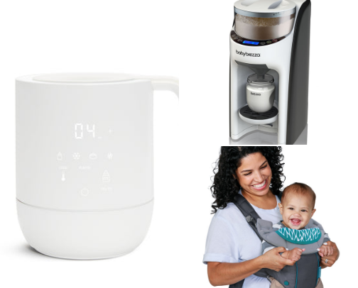 Top baby must haves for first time moms cover photo collage