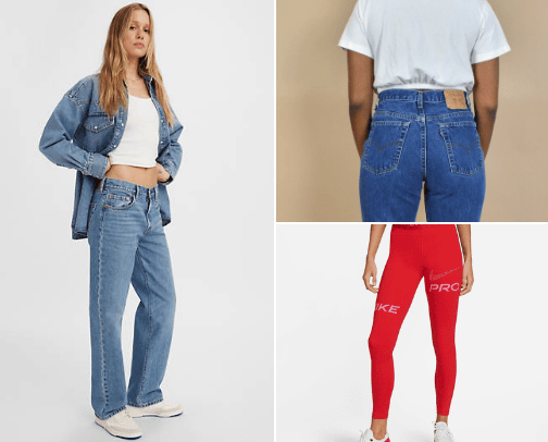 Fashion outfits cover photo collage