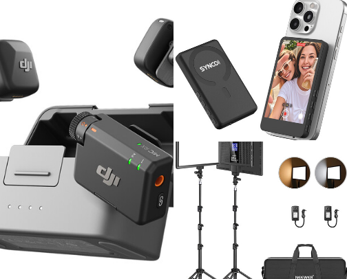 Content creation essentials cover photo collage