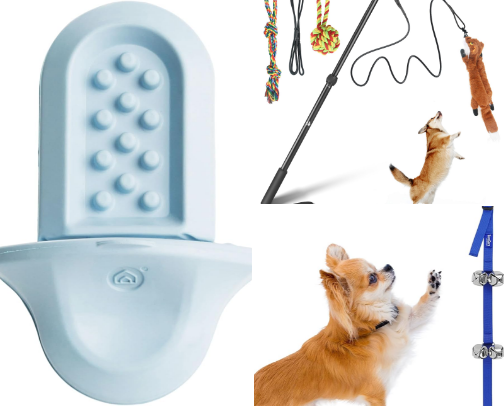 Unexpected puppy essentials that actually made life easier🐶🩵 VET NURSE approved cover photo collage