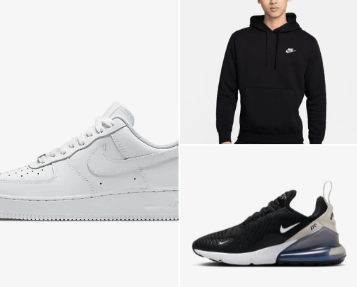 Nike Essentials for Style and Performance cover photo collage