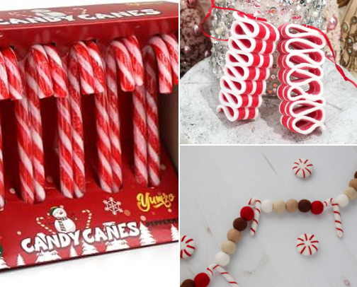 Candy Cane Christmas cover photo collage