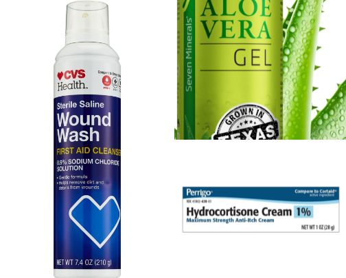 Post Electrolysis Skin Recovery Kit: Calm, Heal, and Prevent Breakouts cover photo collage