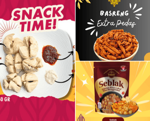 Snack time 🍟🍕🍔 cover photo collage