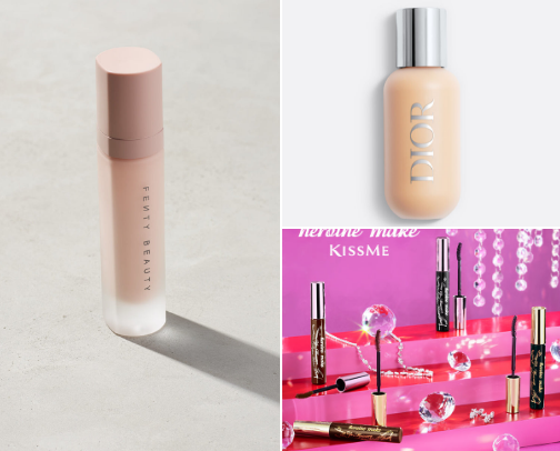 My sweat proof makeup routine cover photo collage