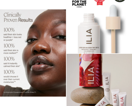 Beauty and Skincare@ cover photo collage