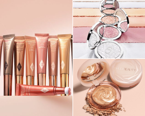 Luxury & High-End Highlighters cover photo collage
