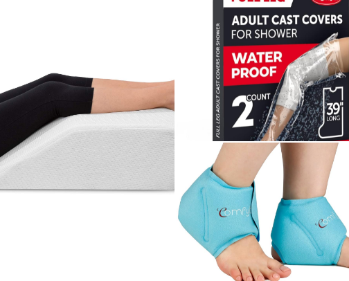 Achilles Surgery Must-Haves cover photo collage