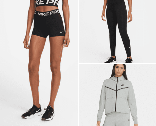Nike woman clothing✔️ cover photo collage