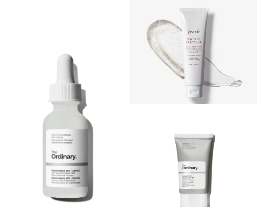 Skin Care to make dry skin glowy and hydrated cover photo collage