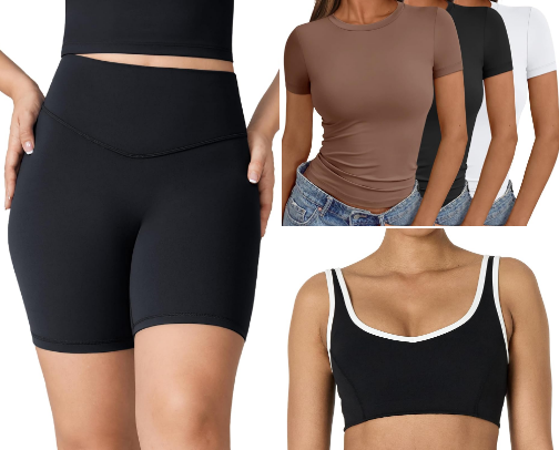 Amazon Workout Favorites💪🏻🔥 cover photo collage