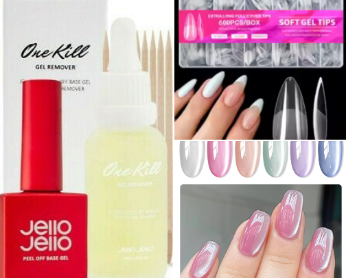 Beginner Nail Supplies cover photo collage