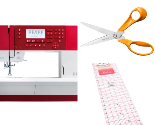 Machine embroidery essentials cover photo collage