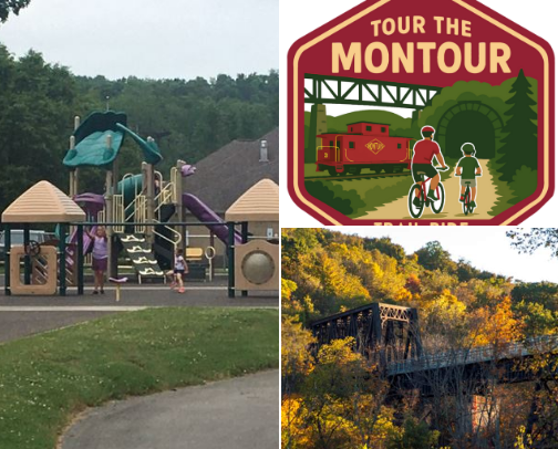 Places to see, food to eat. cover photo collage