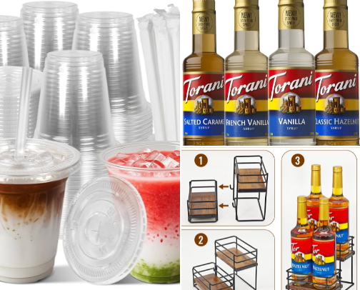 At home barista ☕️ cover photo collage