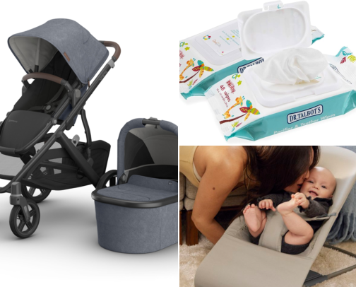 Baby Items I can't live without cover photo collage