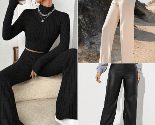 Pants cover photo collage