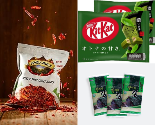 Snacks I Can’t Stop Reordering cover photo collage