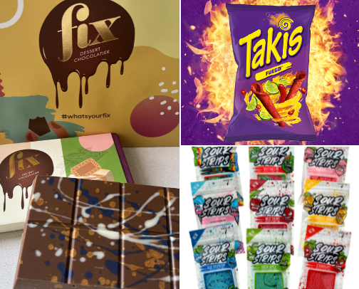 Viral Sweets & Snacks cover photo collage