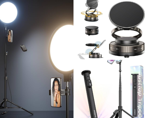 content creator must haves cover photo collage