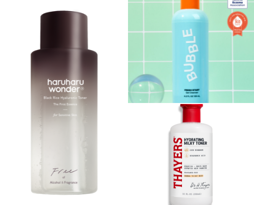 Everyday skincare routine finds cover photo collage