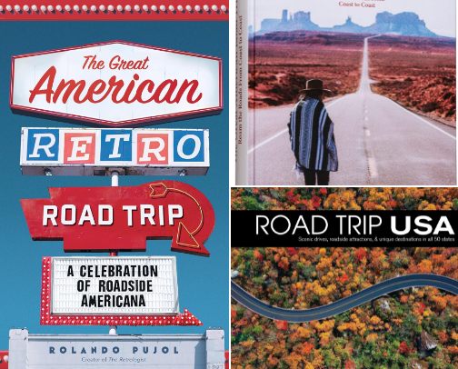 Read Free - The Great American Retro Road Trip: A Celebration of Roadside Americana List cover photo collage