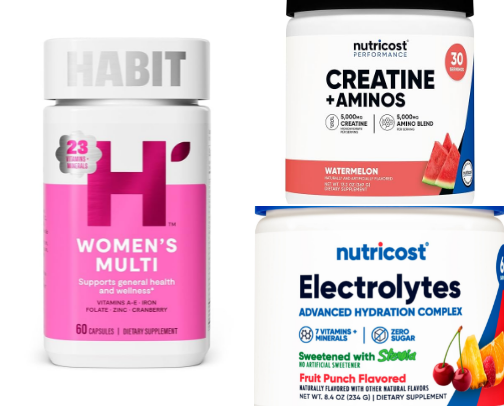 Supplements and Health cover photo collage