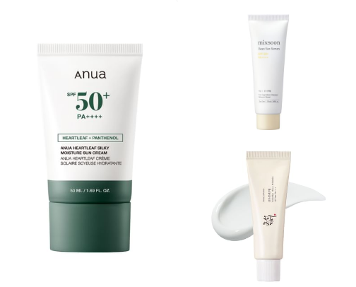 Viral & Affordable Korean Skincare | Sun Protection cover photo collage