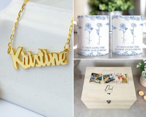 “Etsy US Shop: Unique Handmade Gifts & Home Decor” cover photo collage