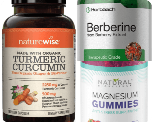 Vitamins/Health cover photo collage