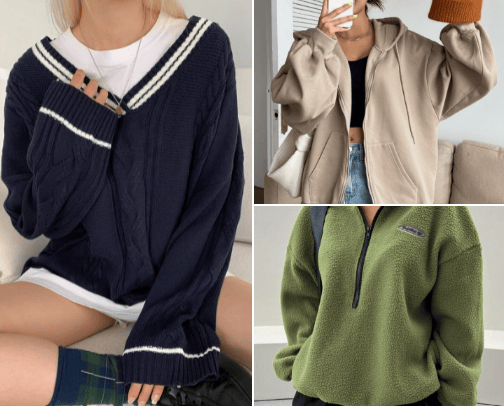back to school outfits🎓🎧 cover photo collage