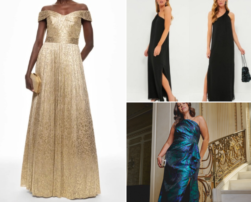 Plus Size Holiday/Party Season Dresses cover photo collage