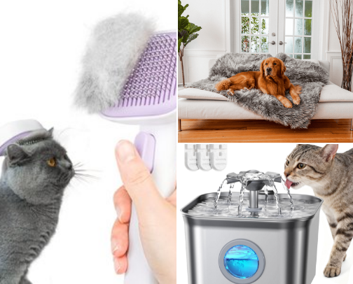 All your pet essentials you didn’t know you needed! cover photo collage