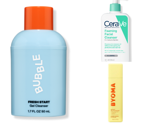 Skincare For Oily Skin cover photo collage