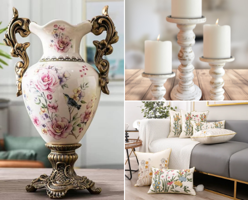 Refined spaces for decor lovers! cover photo collage