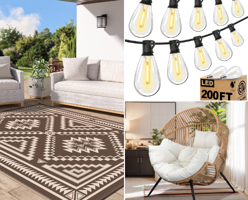 Elevate your backyard cover photo collage