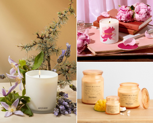 Candles For A Cozy Home 🕯️ 🔥 cover photo collage