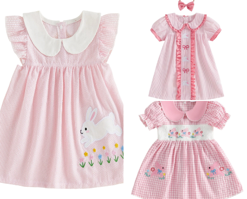 Toddler Easter Outfits cover photo collage