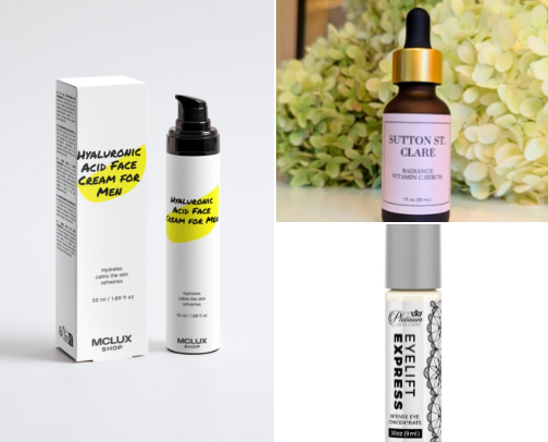 The Grooming Explosion: 18 Gateway Products for the Modern Man cover photo collage