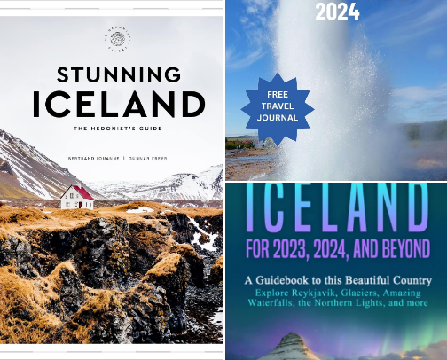 Free PDF - Essentials to Pair with Stunning Iceland: The Hedonist's Guide Journeys cover photo collage