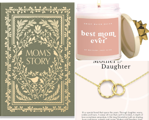 Mother’s Day Gift Ideas For Every Type of Mom: Unique, Thoughtful & Practical Finds Part 1 cover photo collage